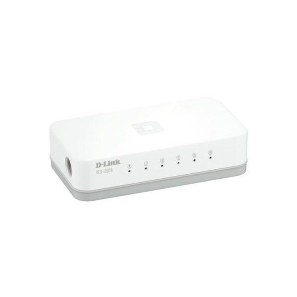 5-port 10/100Mbps Unmanaged Switch N-Way UTP ports