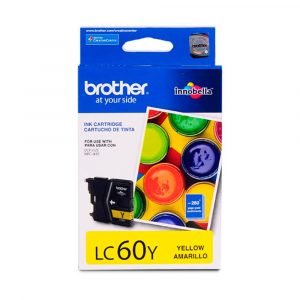 CARTRIDGE BROTHER LC60Y YELLOW NEGRO (MFC-J410)